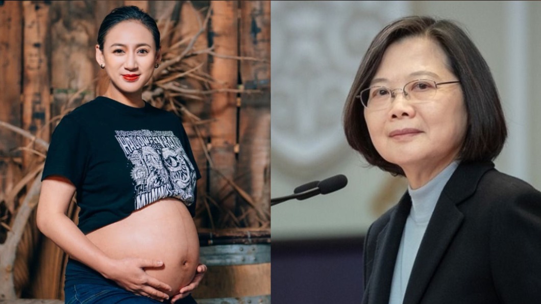 女星高蕾雅41歲順利當媽 蔡英文喜喊「族名」祝賀