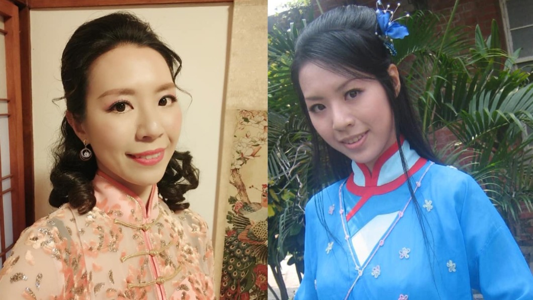 羽庭曾演出《戲說台灣》、《玫瑰瞳鈴眼》等戲劇。(圖/翻攝自羽庭臉書)