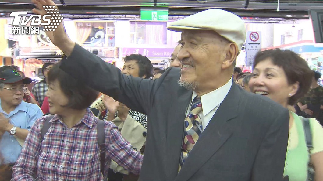 前總統府資政彭明敏。（圖／TVBS）