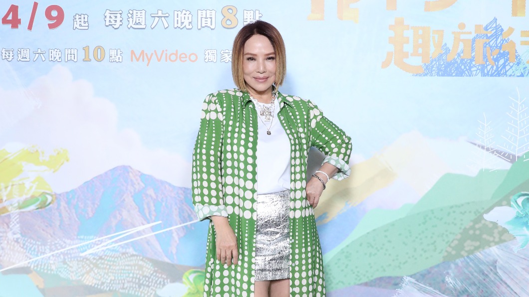 葉璦菱將實境秀出體驗獻給《花甲少年趣旅行》。(圖/東森提供)
