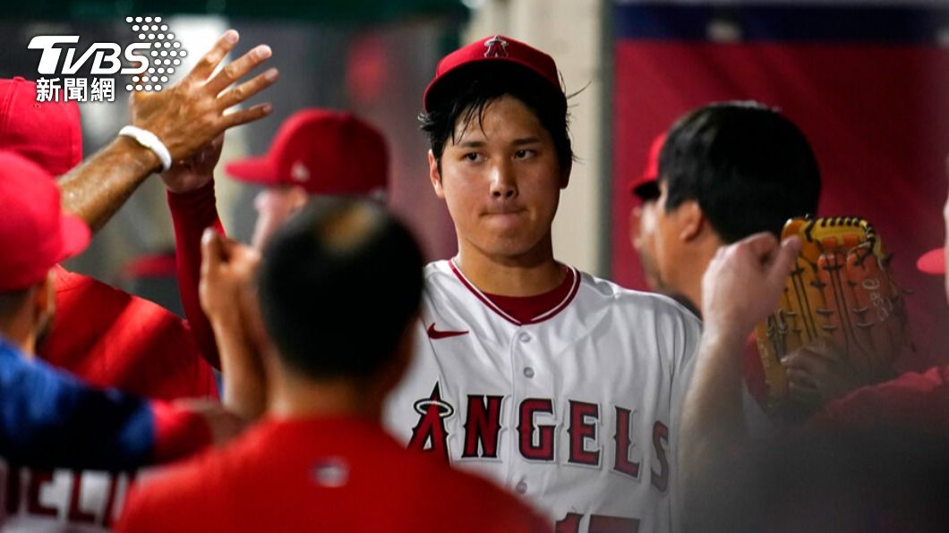 大谷翔平雙刀上陣。(圖/達志影像美聯社)