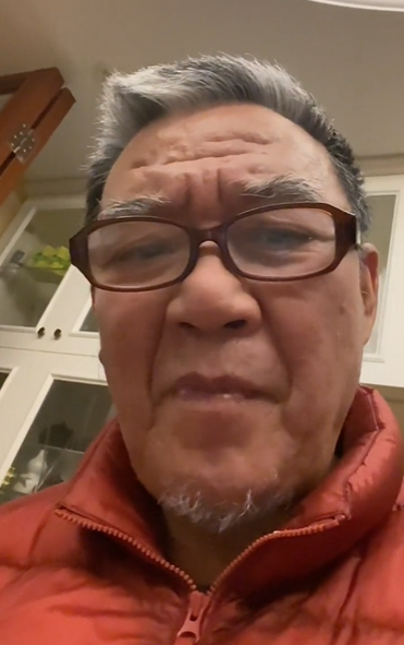 李立群拍影片分享隔離生活。（圖／翻攝自李立群抖音）