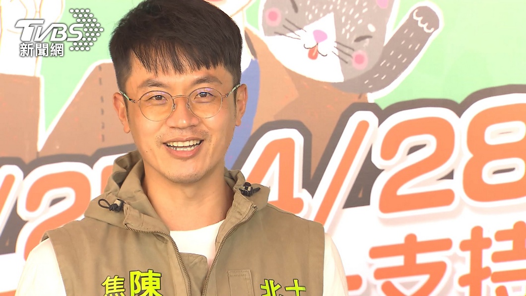 北市議員士林北投選區初選,焦糖陳嘉行落馬。(圖/TVBS)