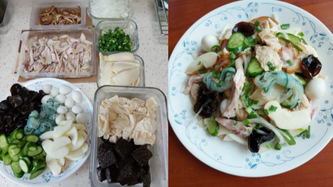 「鹹水雞」熱量低、變化多很適合減肥期當正餐。（圖／翻攝自女人我最大）