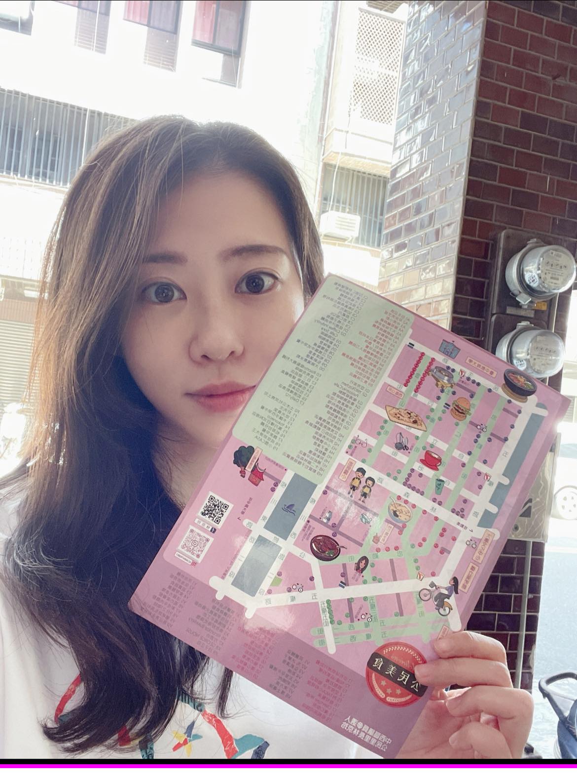 林京玲透露,美食地圖被搶光。(圖/翻攝林京玲臉書)