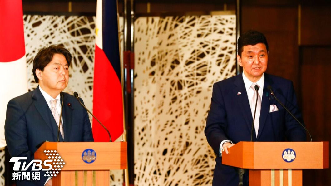 日本和菲律賓4月9日舉行首次外長和防長2+2會談。(圖/達志影像美聯社)