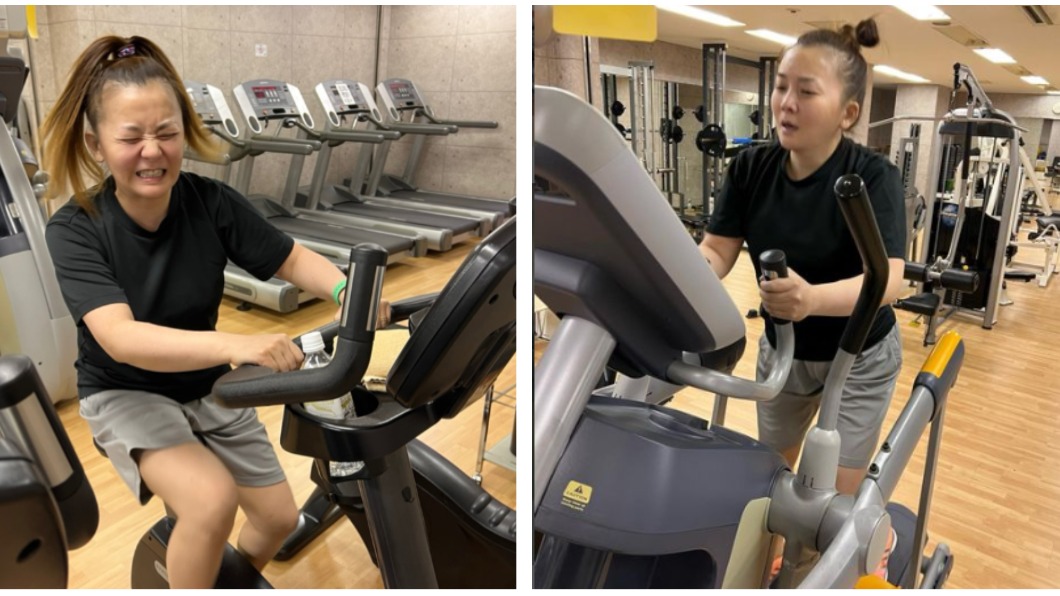 華原朋美為了減重開始重訓。（圖／翻攝自華原朋美部落格、IG）