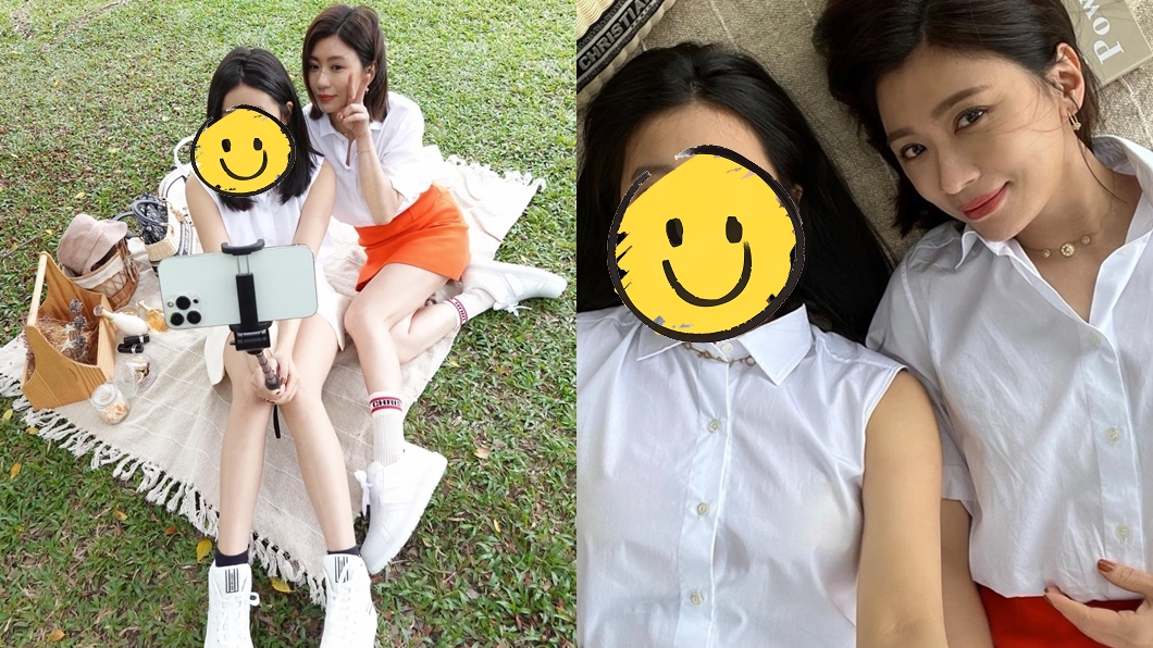 梧桐妹長大了!淡妝同框賈靜雯 「絕美照」網讚:神基因