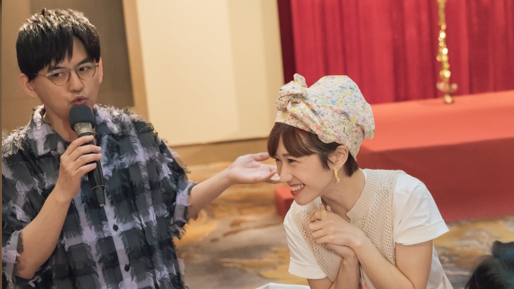 Lulu出席師父黃子佼50歲壽宴。(圖/翻攝自黃子佼臉書)
