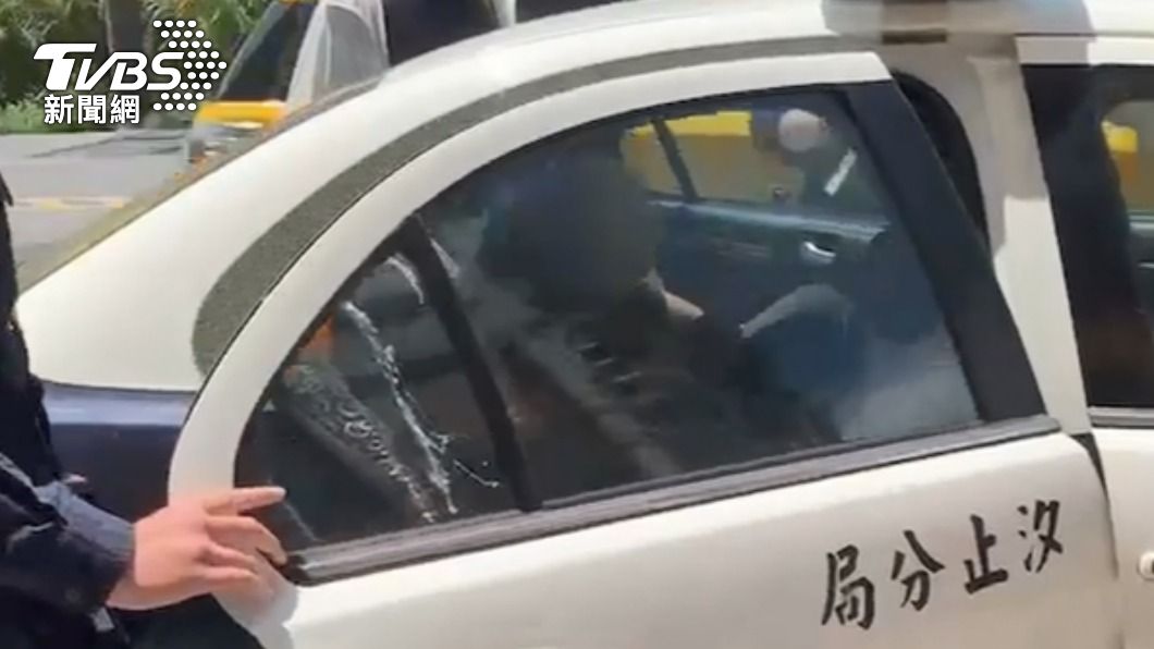 闕男事後被警方帶回偵辦，訊後依妨害公務送辦。（圖／TVBS）
