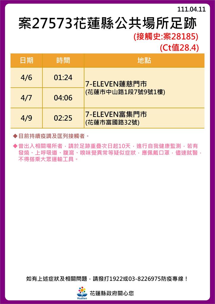 案27573足跡。(圖/花蓮縣政府提供)
