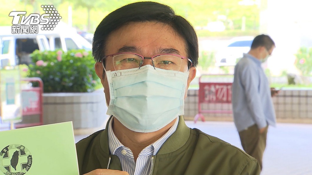 民進黨台北市黨部主委張茂楠。(圖/TVBS)