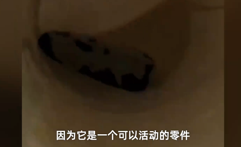 門市聲稱是「聾啞夥伴」沒聽到零件掉落聲,且表示該零件很乾淨。(圖/翻攝自微博)