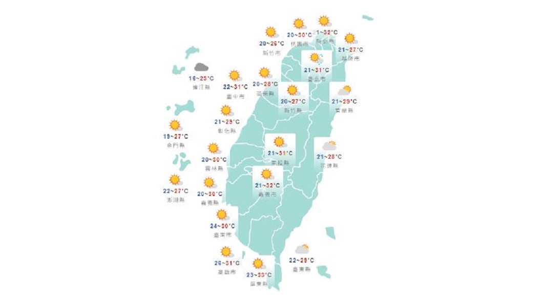 圖／中央氣象局