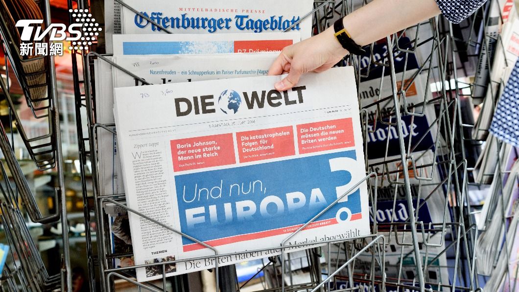 《世界報》(DIE WELT)是德國跨地區發行的日報。(示意圖/shutterstock 達志影像)