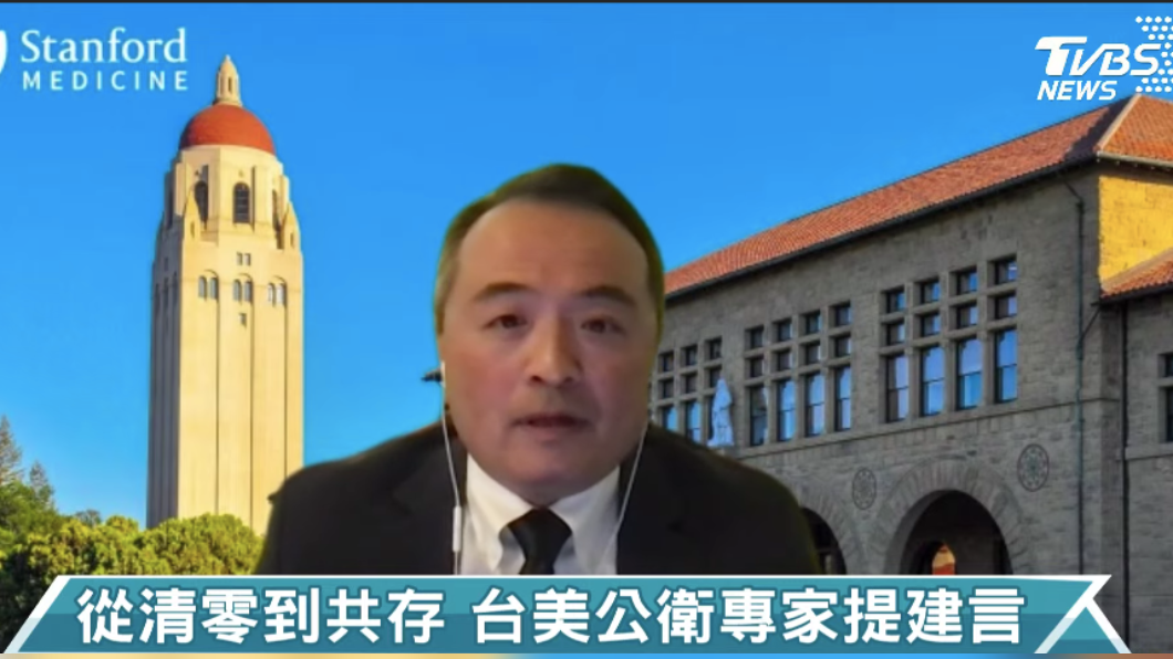 史丹佛大學醫學院教授兼醫療預防及成果政策研究中心主任王智弘 (Dr. Jason Wang)(圖/TVBS)