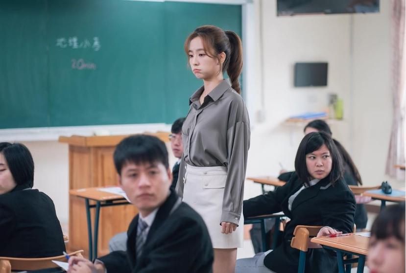 周曉涵近期演出TVBS戲劇《機智校園生活》。（圖／翻攝自周曉涵IG）