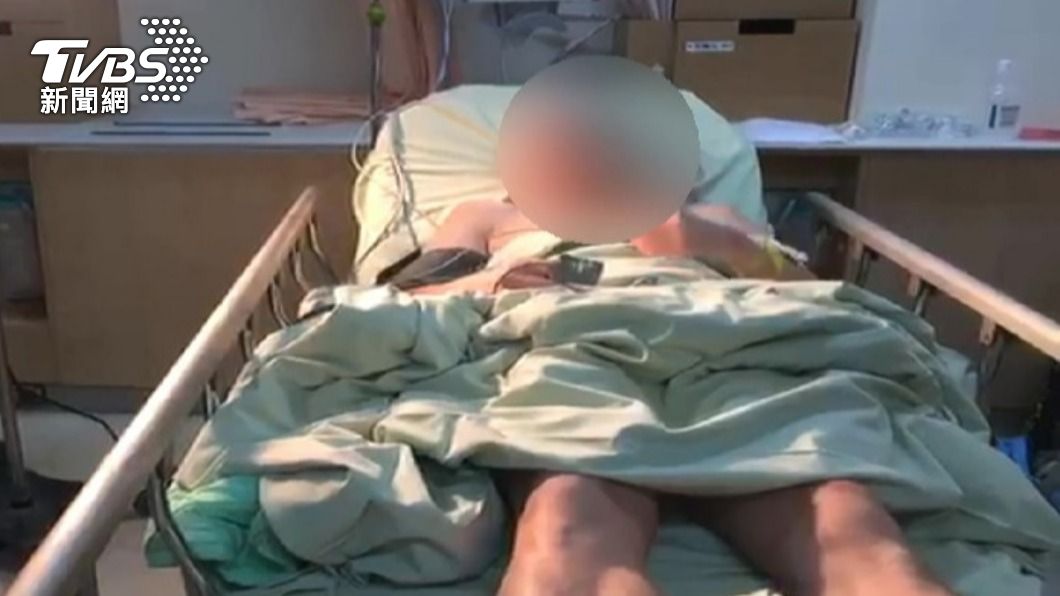 陳男參加馬拉松被馬達重擊。（圖／TVBS資料畫面）