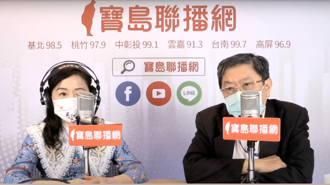 被問到疫情是否能在六月結束,李秉穎坦言「困難」。(圖/翻攝寶島聯播網)