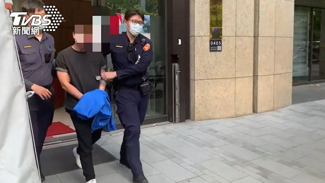 吳男被移送法辦。(圖/TVBS)
