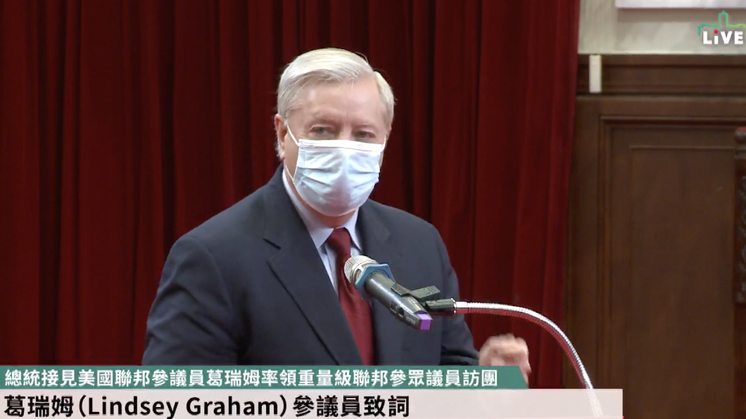 美參議員訪台嗆中國大陸 「是時候讓他們付出代價」