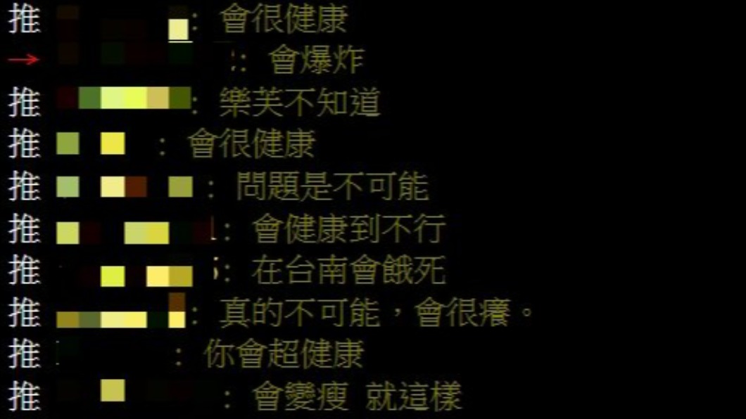 網友紛紛回覆,若不吃糖「會怎樣」。(翻攝自PTT)