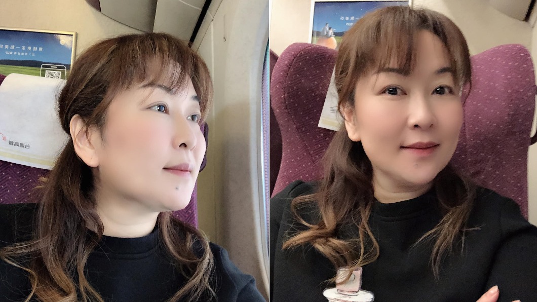 張秀卿得搭高鐵往返台北與台南兩地，害怕地備妥酒精狂噴。圖為2019年非疫情期間。（圖／翻攝自張秀卿臉書）