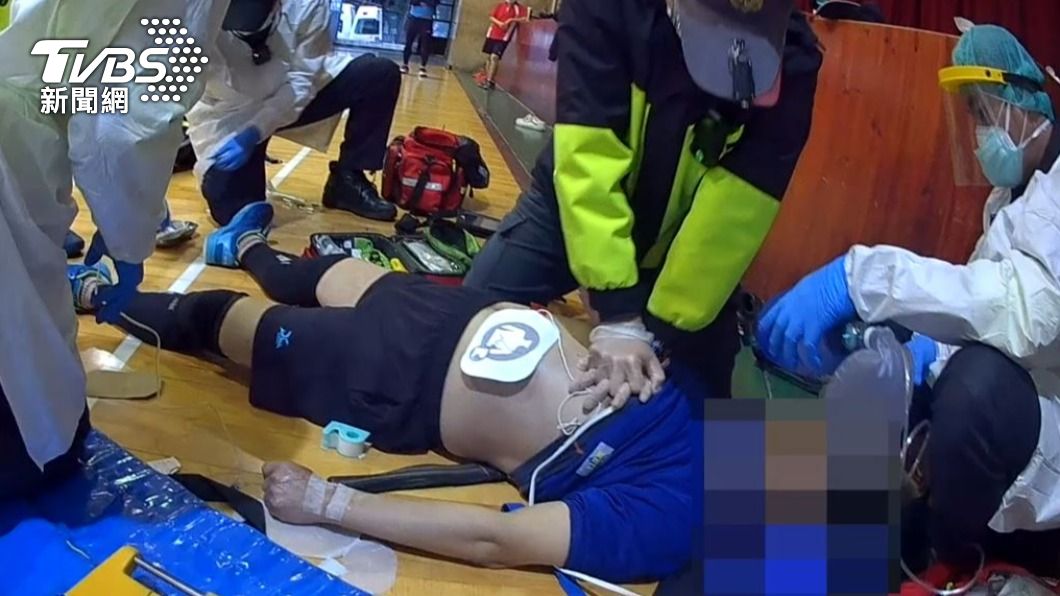 男打羽球昏倒無呼吸 消防到場發現3年前同一人
