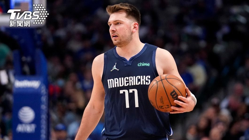 獨行俠Luka Doncic。（圖／達志影像美聯社）