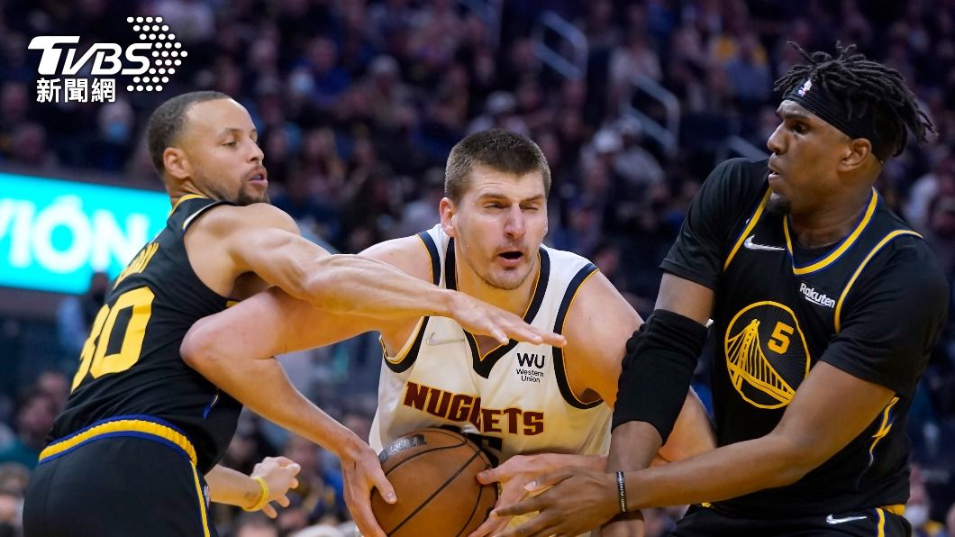 金塊明星中鋒約基奇(Nikola Jokic)。(圖/達志影像美聯社