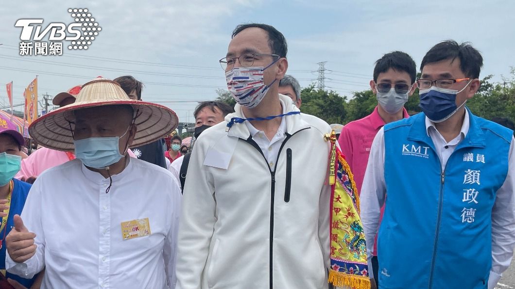 陪走大甲媽再被問羅智強參選 朱立倫:都是一家人