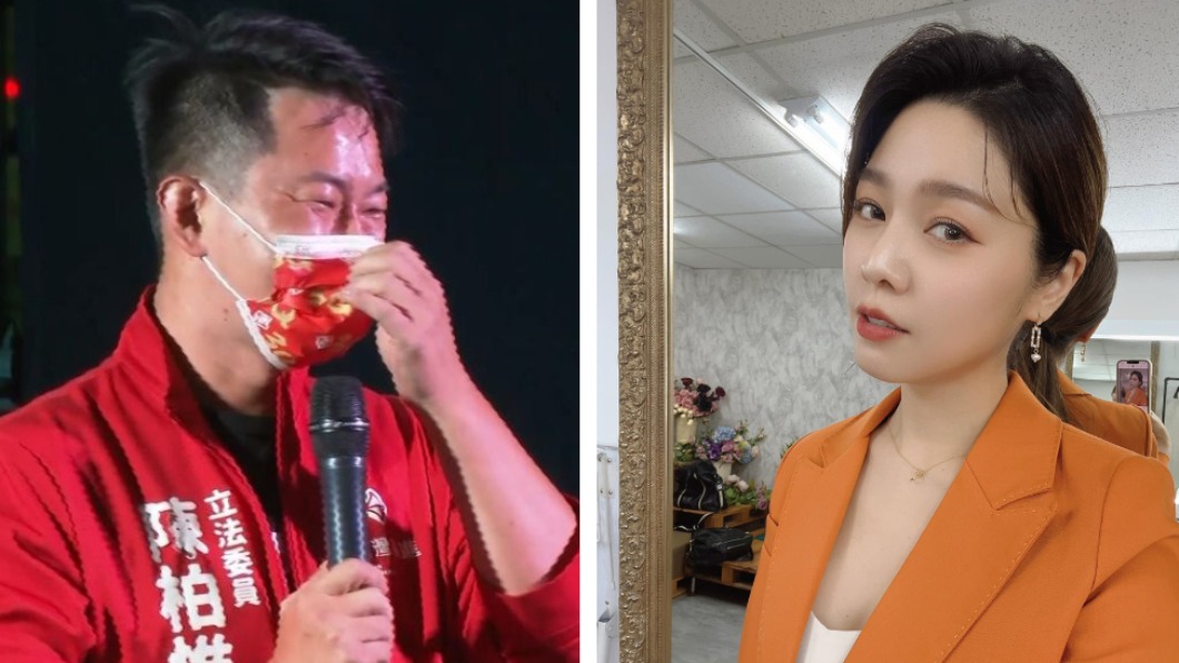 今晚熱門話題是陳柏惟、白家綺。（合成圖／TVBS資料畫面、翻攝自白家綺臉書）