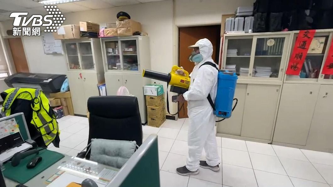 瑞芳分局5警確診　逮通緝犯驗PCR陽性
