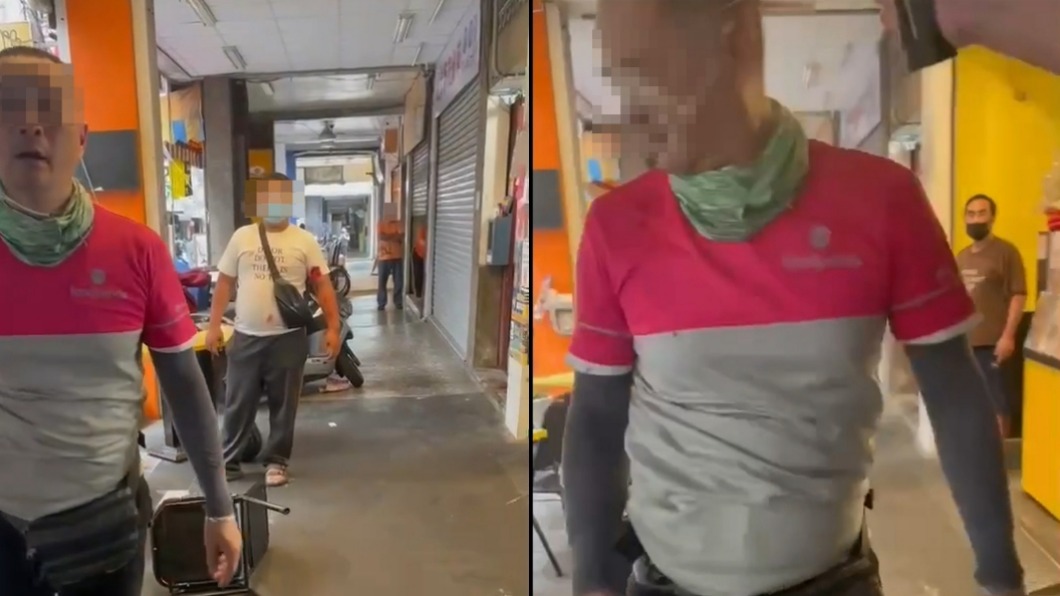 最後遭辣椒水噴臉。（圖／翻攝自爆料公社）