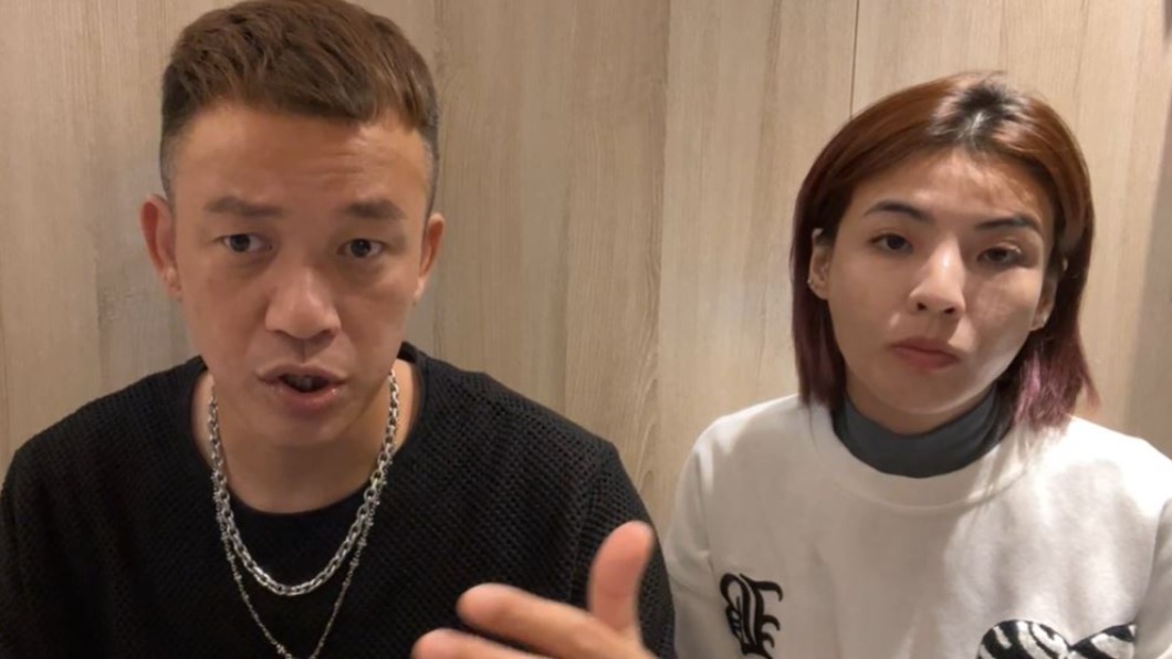 阿Ben直播期間多次語氣激動。(圖/翻攝自白吉勝&徐小可 Love 白宮這一家 Pai’s Family)