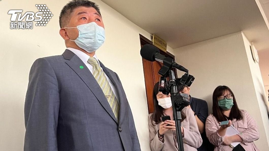 衛福部長陳時中。（圖／葉韋辰攝）