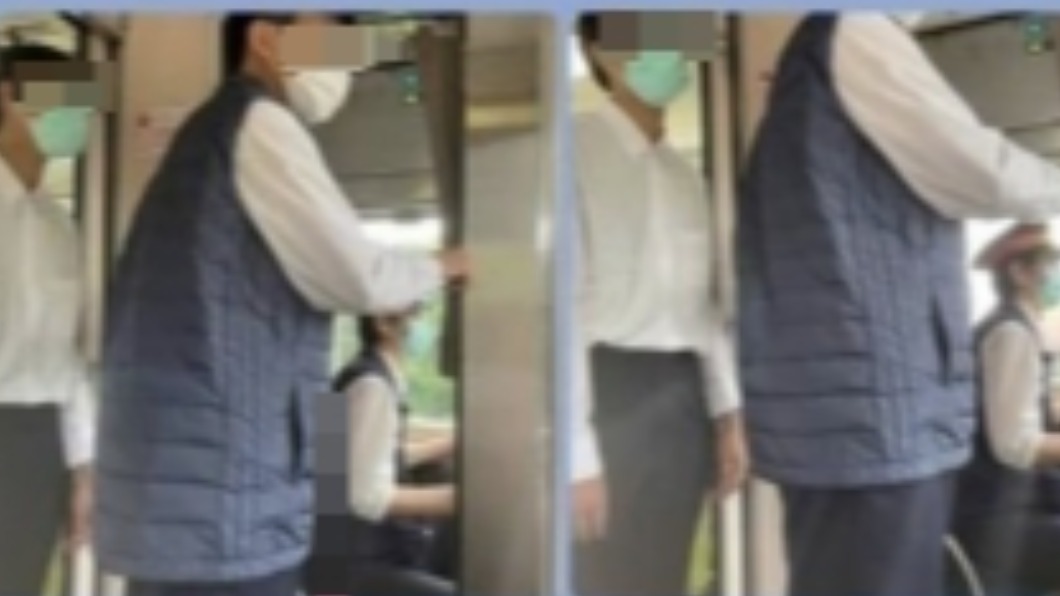 有高中生穿台鐵制服假冒司機,還想騙進駕駛室。(圖/TVBS)