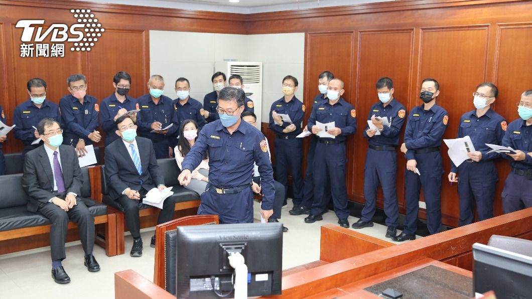 日前法警長會議才在北檢舉行,高檢署檢察長邢泰釗也有出席。(圖/TVBS)