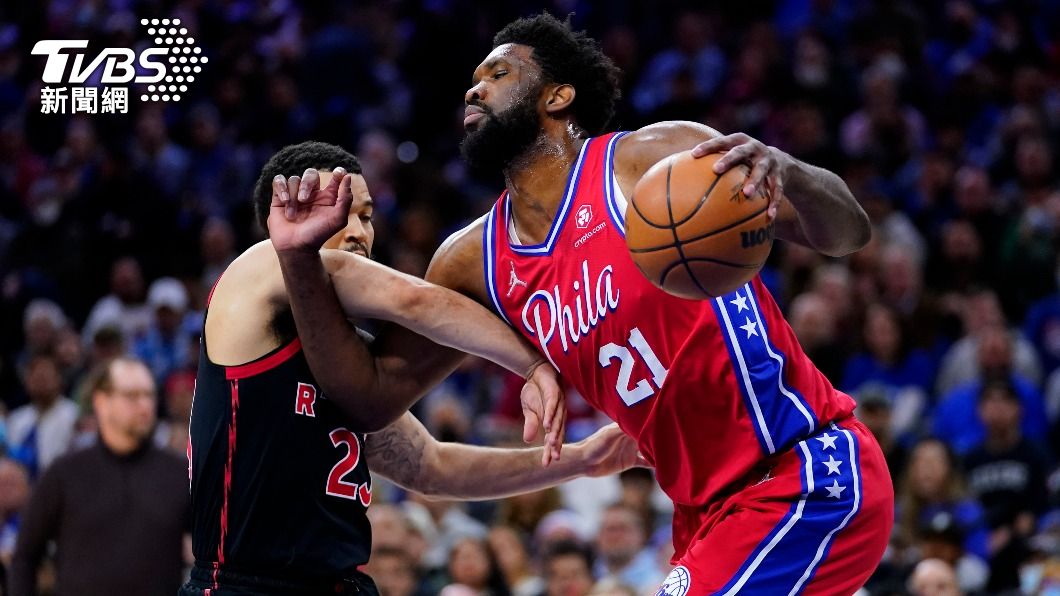 NBA得分王76人恩比德砍31分 率隊擒暴龍2連勝
