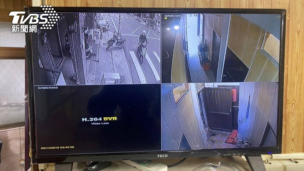 賭場架設監視器監控周遭。（圖／TVBS）