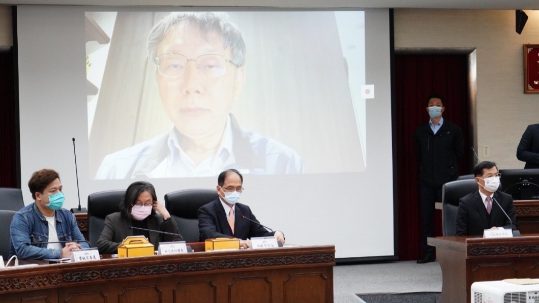 游錫堃為國會遷建拜會北市 柯文哲:我任內一定幫忙