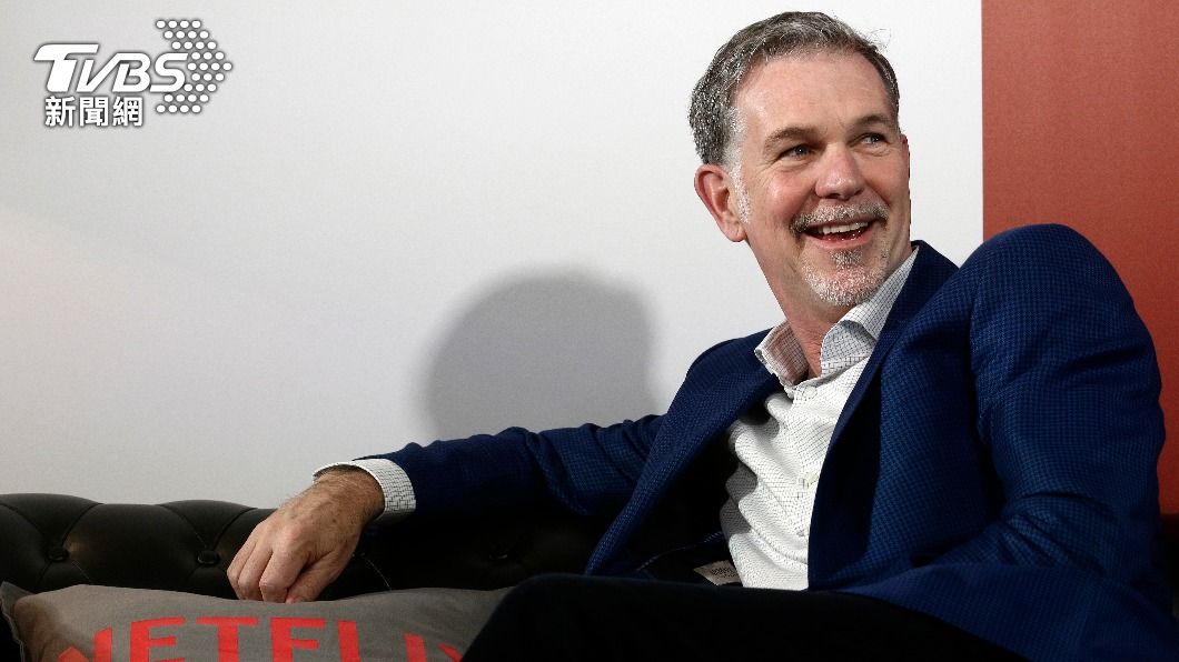 Netflix創辦人兼董事長哈斯廷斯(Reed Hastings)。(圖/達志影像美聯社)