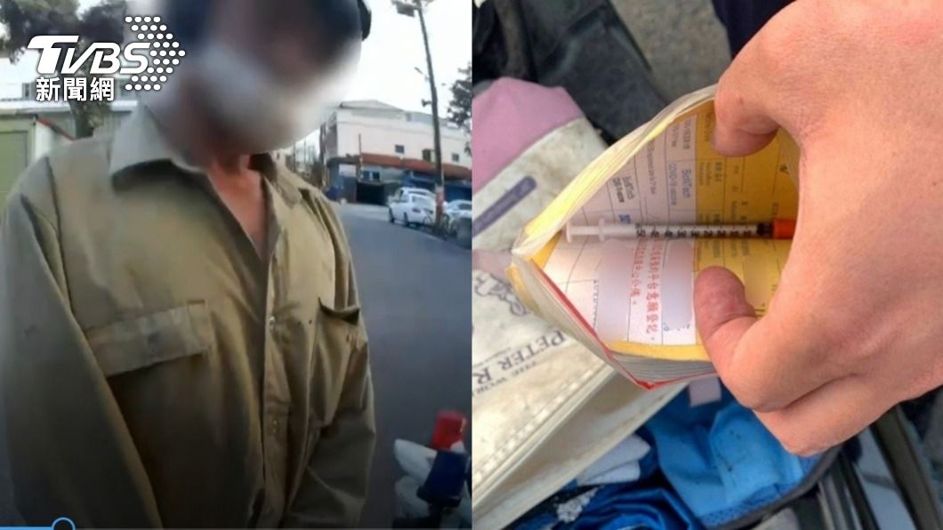 毒蟲騎車吃大腸包小腸　警驚見他「小黃卡包海洛因」