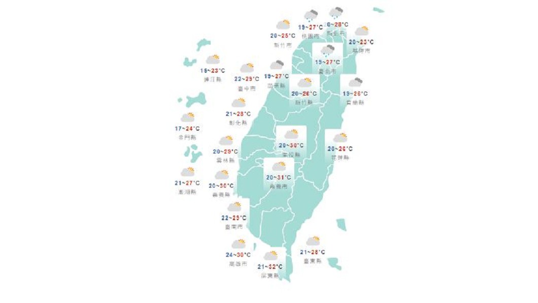 圖／中央氣象局