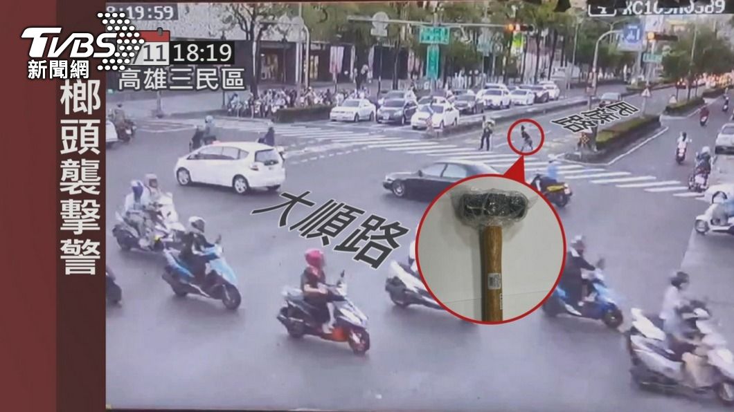 醉男持榔頭爆敲員警後腦　殺人罪改判妨害公務