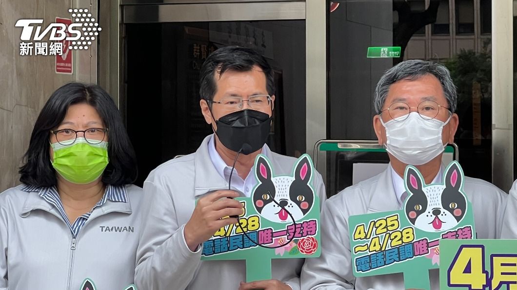 羅致政說,之後每天將輪流與陳嘉行進行車隊掃街。(圖/TVBS)