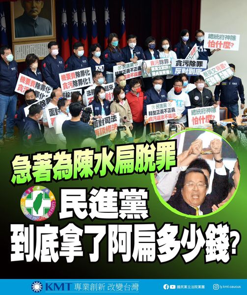(圖/翻攝自國民黨立法院黨團臉書)
