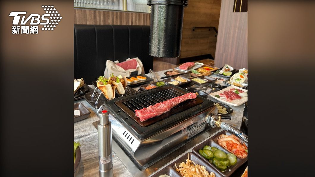 此餐酒館定位是燒肉餐酒館。(圖/葉韋辰攝)
