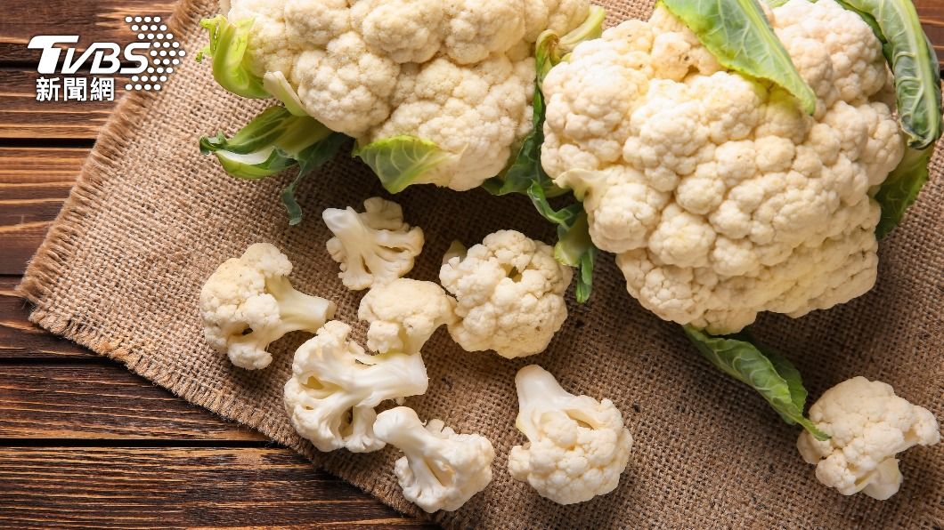 綠白花椰菜內涵豐富膳食纖維幫助腸道順暢。（示意圖／shutterstock達志影像）