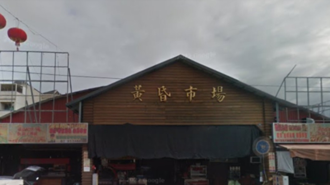 吉安鄉黃昏市場爆不明群聚。（圖／翻攝自Google Map地圖）